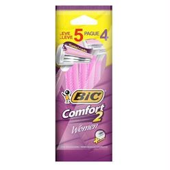 Aparelho de Barbear BIC Comfort2 Women Leve 5 Pague 4 Unidades