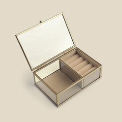 Porta Joia Brut B Metal 15x10 -  A\CASA